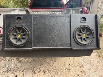 2 10” Kicker subs