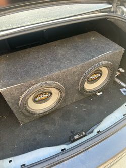 subwoofer box