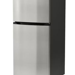 FRYSBAR Top-freezer refrigerator Stainless steel
