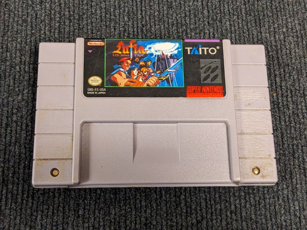 Lufia & the Fortress of Doom SNES Super Nintendo