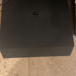 PS4 Pro With 2 Controllers 