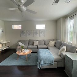 Grey Sectional Couch