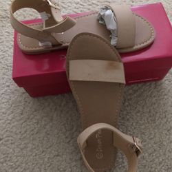 Beige Sandals