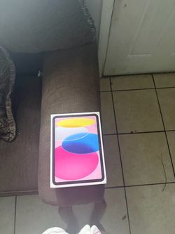 iPad 10th generation pink