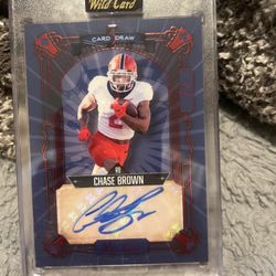 Chase Brown Rookie Auto 2/2