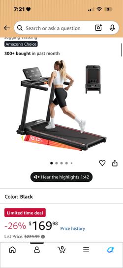 Walking pad treadmill