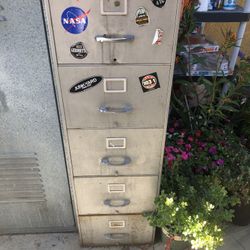 Peerless  Five drawer filing cabinet