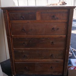 Antique Reclaimed Barnwood Dresser