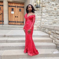Red, Size Small Dress 