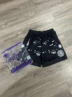 Eric Emanuel Black Skyline Shorts