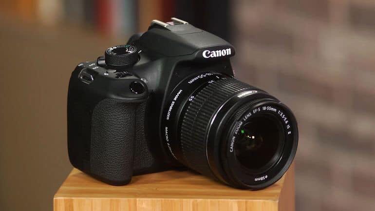 Canon Rebel T5 DSLR camera