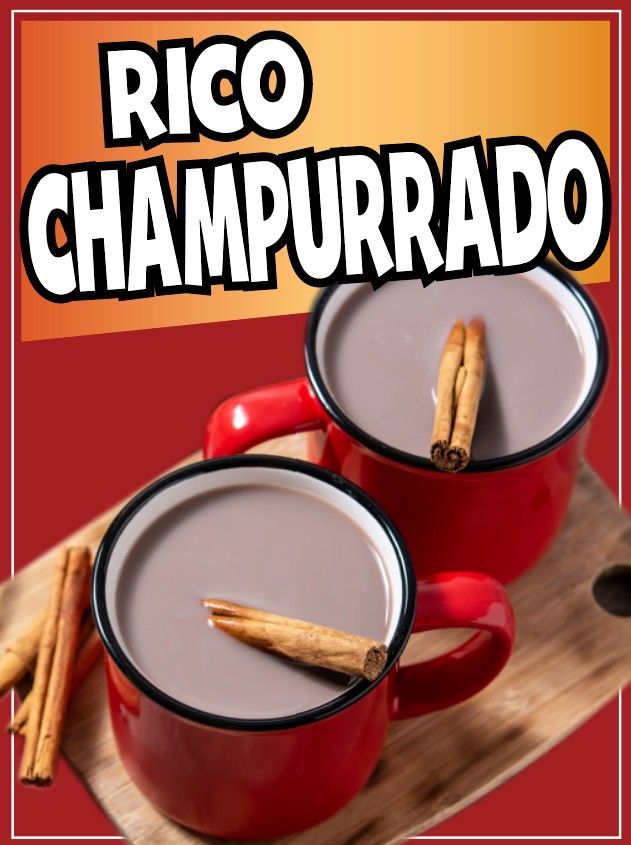 Champurrado Decal Window Sticker Mexican Food Truck Concession Vinyl Restaurant