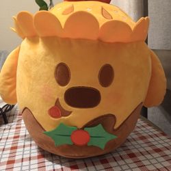 Disney Festive Holiday Dug Plush Like New Extra Large