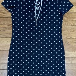 Women’s Navy Blue And White Tommy Hilfiger Dress. Size Small. 