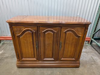 AMERICAN DREW Traditional Wood Sideboard Buffet Cabinet