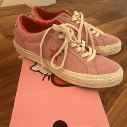 Never Worn Brand New With Box Hello Kitty Converse
