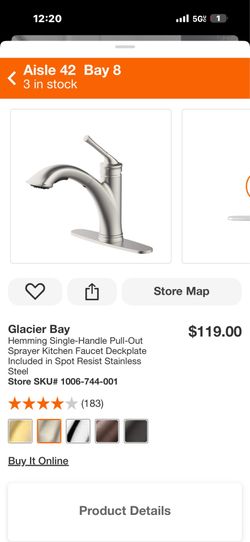GLACIER BAY FAUCET