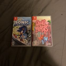 Two Nintendo Switch Games (comes In Original Cases)