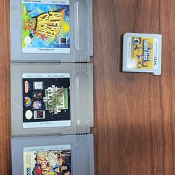 Nintendo Games (Gameboy and 3DS)