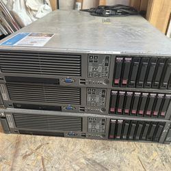 3x HP ProLiant DL385 G2 rackmount servers
