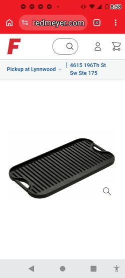 New Large Cast Iron Reversible Griddle