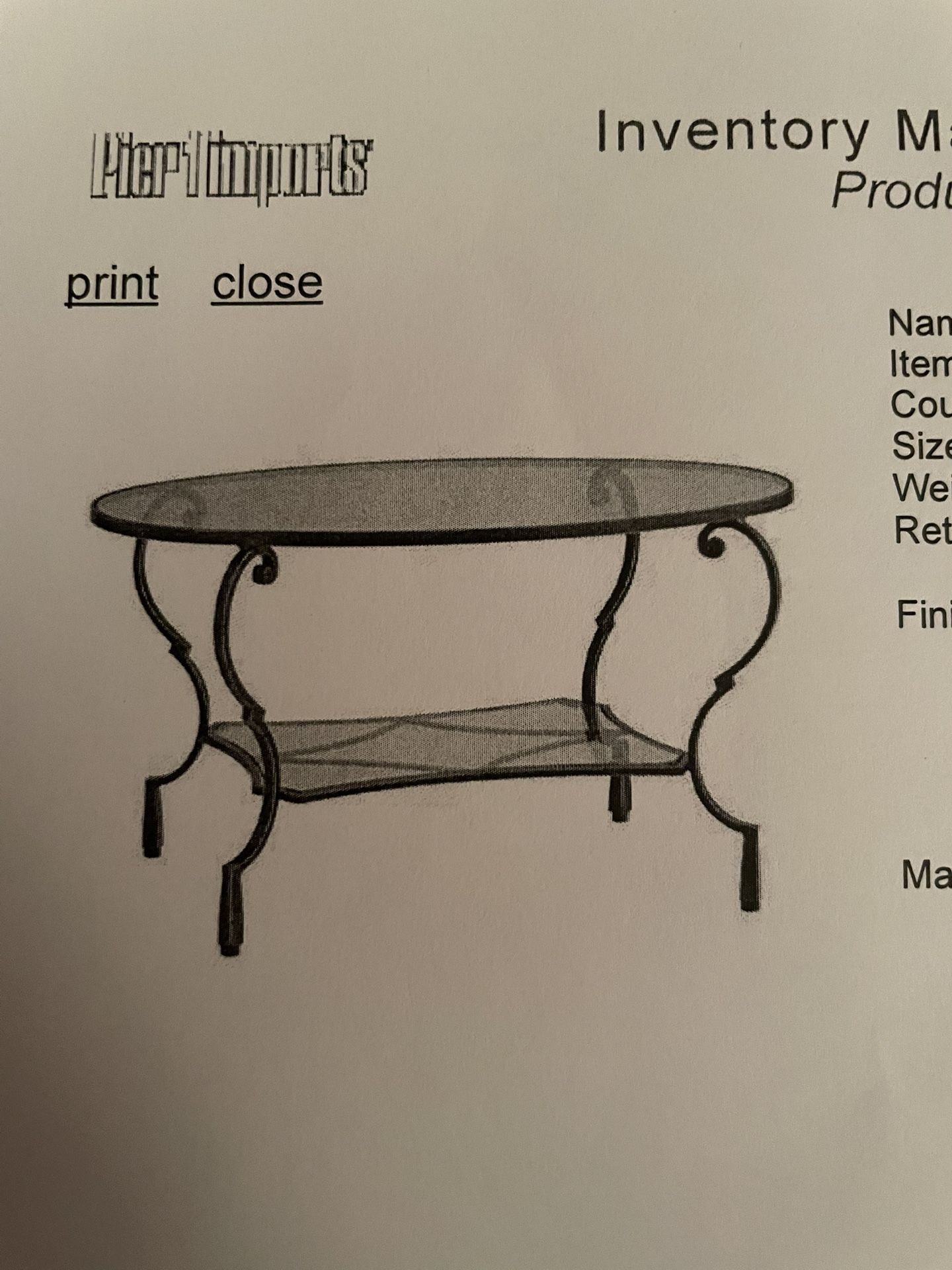 Coffee Table 
