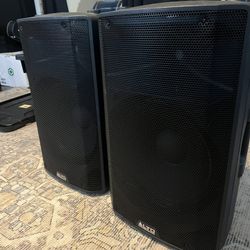 Two Powered Speakers