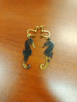 Vintage Screw-On Seahorses
