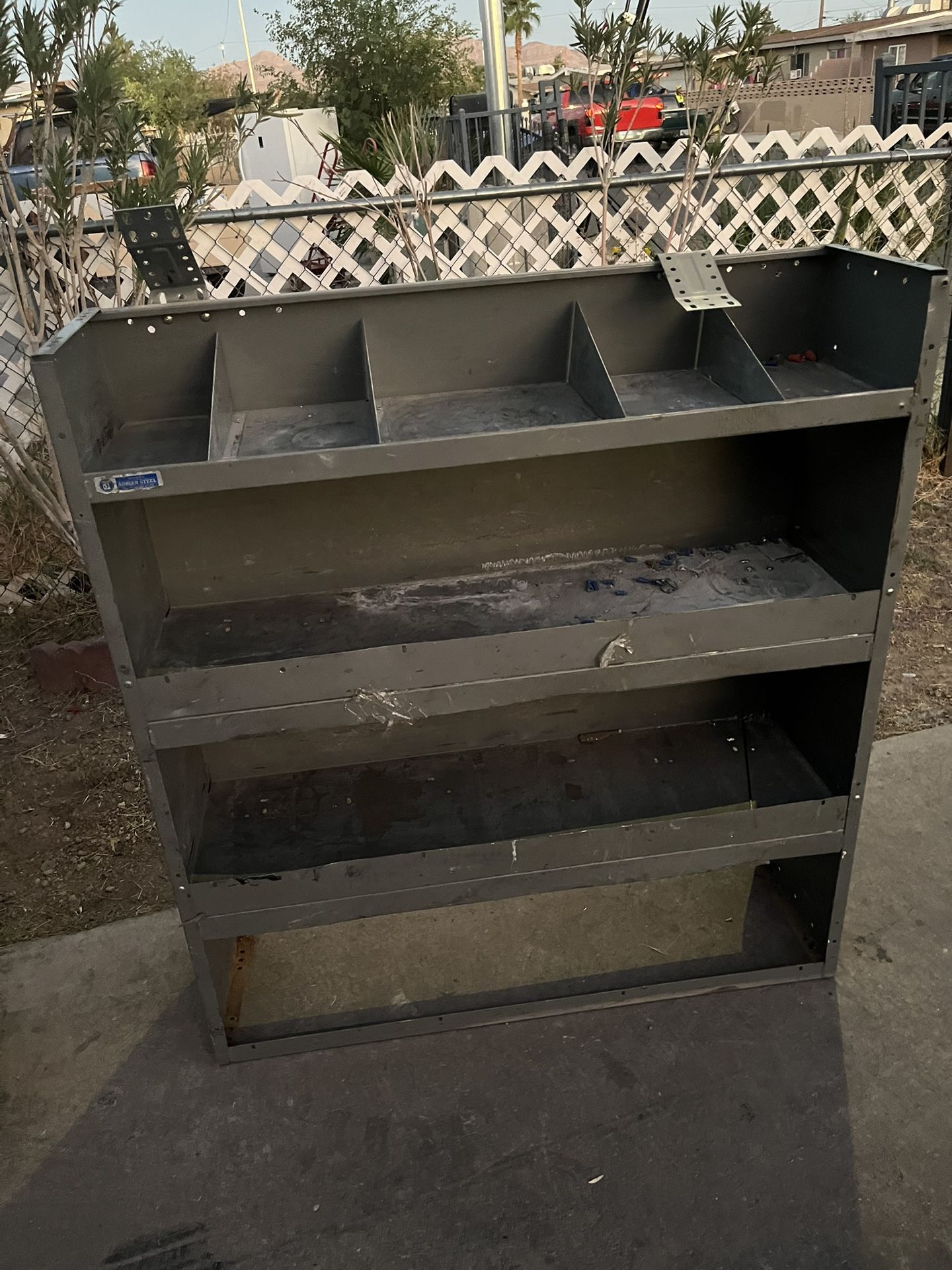 Chevy Express Metal Shelving (obo)