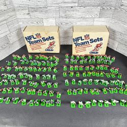 Vintage Vintage Tudor Games NFL Team Sets - AFC East West Centl Complete 11 Players Per Team 