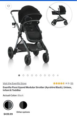 Evenflo xpand double stroller
