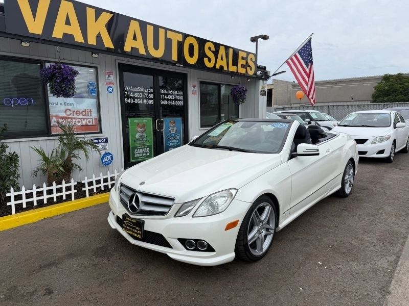 2011 Mercedes-Benz E-Class E 550 Convertible 2DR