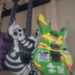 2 Esp George Lynch Guitars 2400 Obo