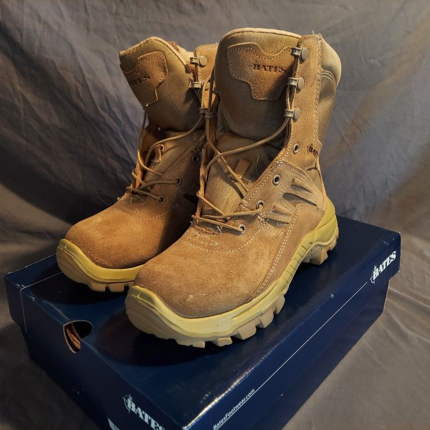 Bates E01450 M8 Hot Weather Tactical Desert Boots 8 - Women Size: 6 EW