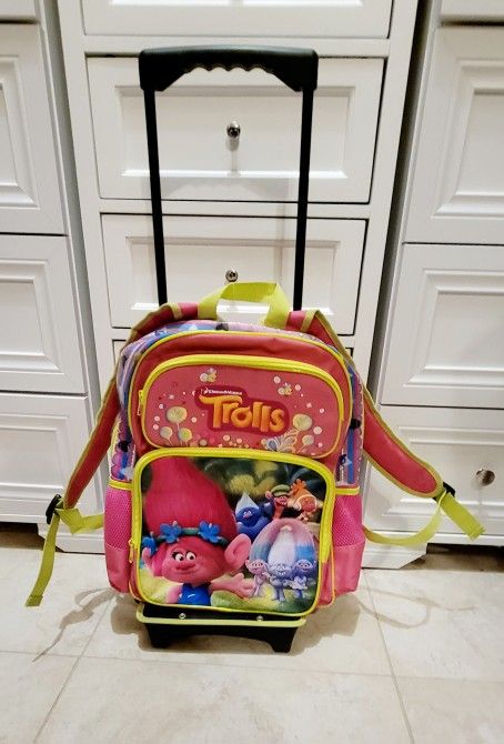 Trolls Rolling Backpack/luggage