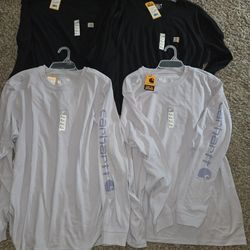Women’s szXL Long Sleeve Carhartt Shirt loose fit ((new)) $15 each or $50  for all 4 !
