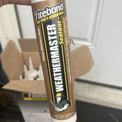 Black WeatherMaster Exterior Sealant