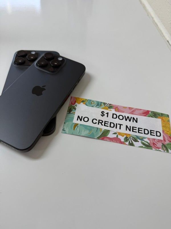 Apple IPhone 16 Pro Max 5G - Only $1 Today Pay The Rest Later! 
