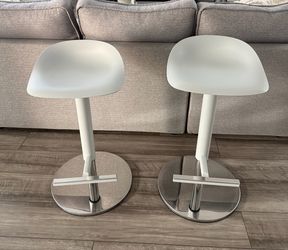 Bar Stools - Gray (Set of 2)