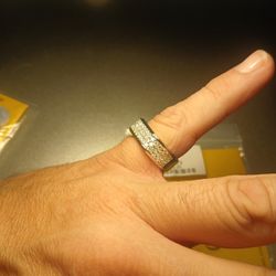  New All Moissanite Diamond Ring Size 6-7-9 Left