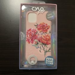 Cylopop Flowers Pink iPhone Phone Case 11/XR 