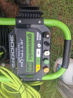 GREENWORKS PRO 3000PSI PRESSURE WASHER
