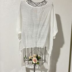 MISSLOOK SIZE 2XL TOP WHITE