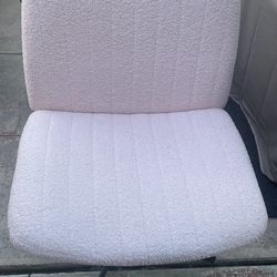 Office Chair Fuzzy Pink extra wide