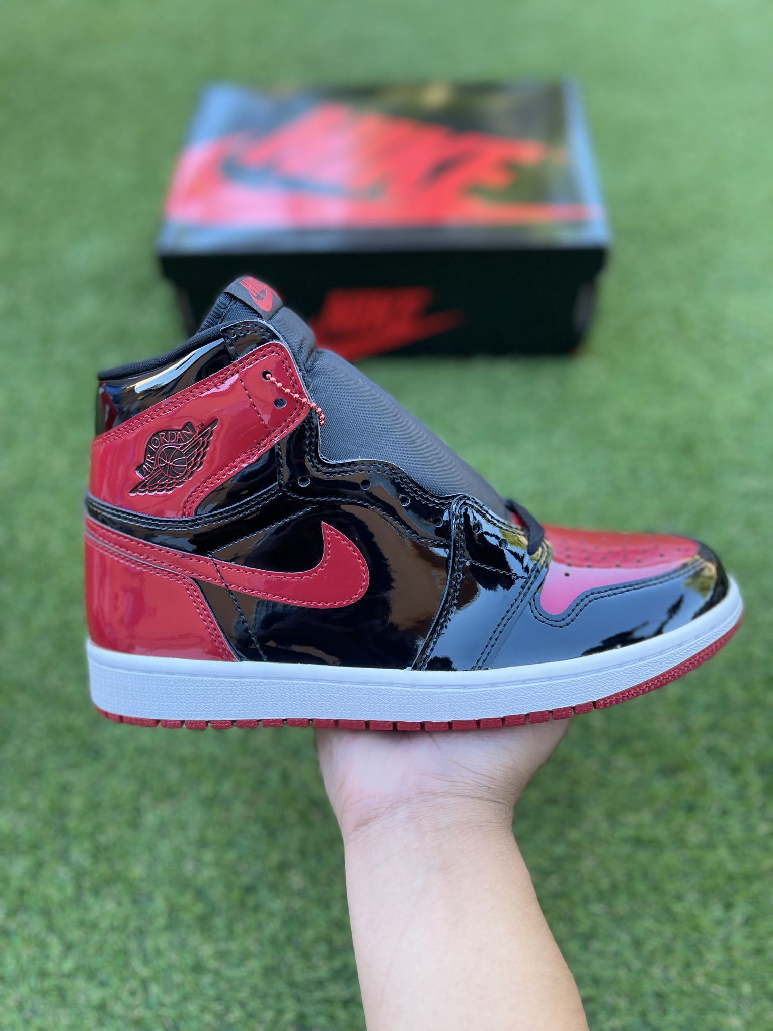 Jordan 1 Patent Bred,All Products : American Fashion Style Bags On Sale