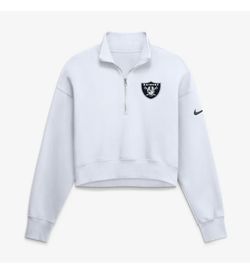 Nike Las Vegas Raiders Quarter-Zip Sweatshirt