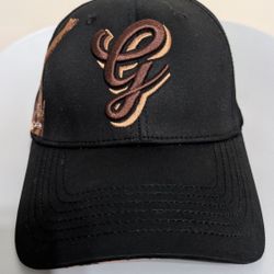 El Rey caps los generales de durango baseball cap 100 anniversary Pancho Villa black & brown