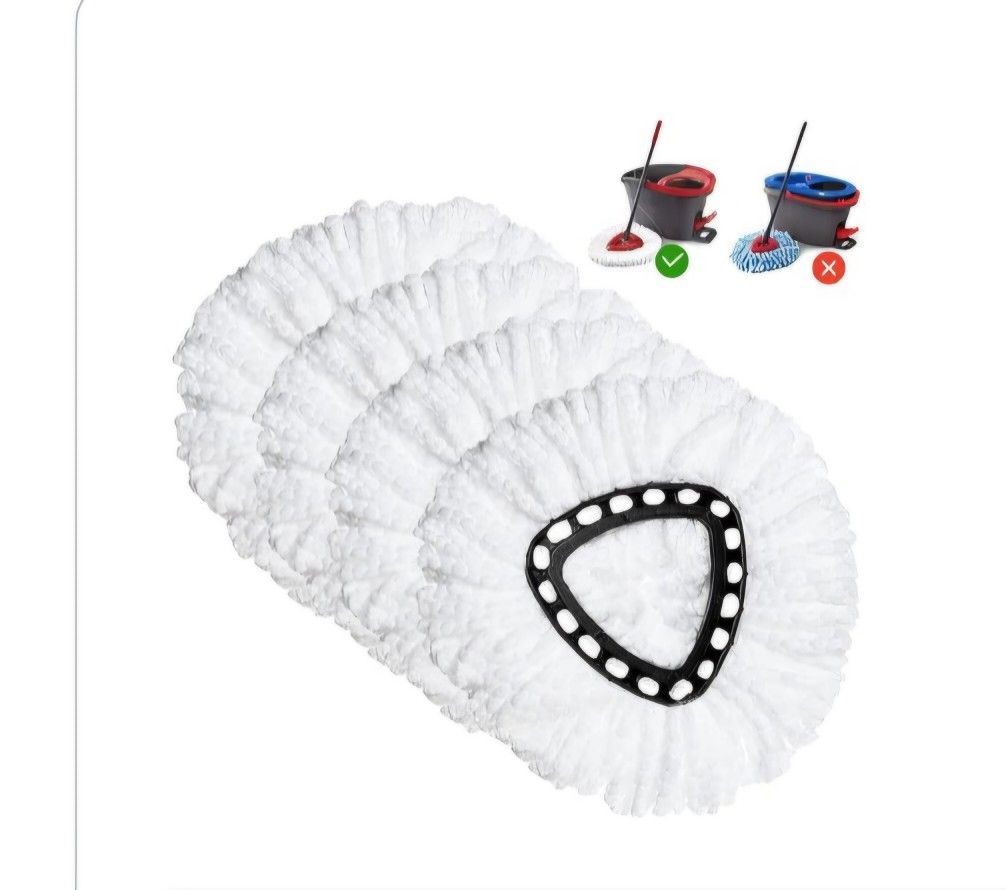 Spin Mop Replacement Head (4)