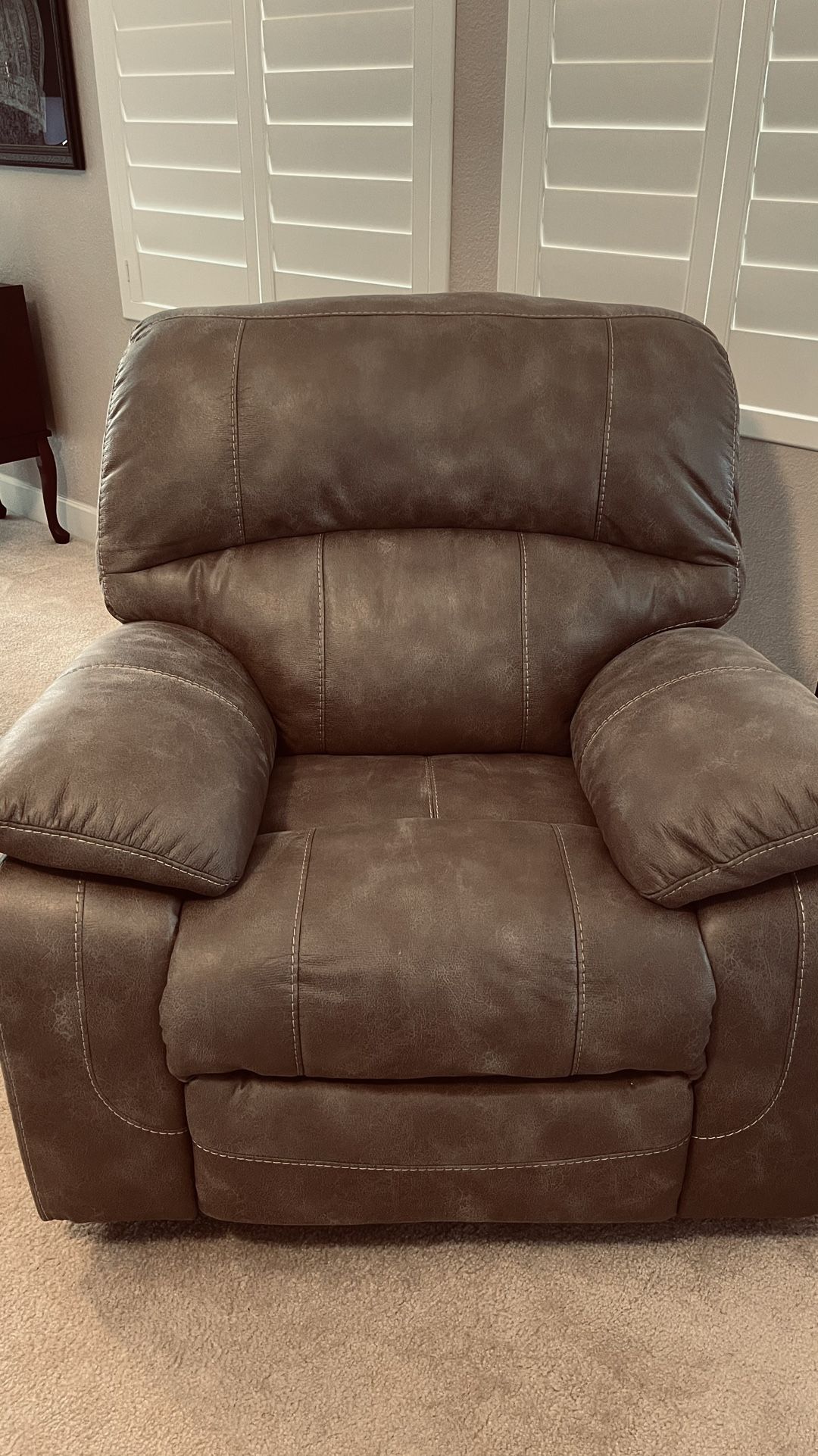 Leather Recliner Chair