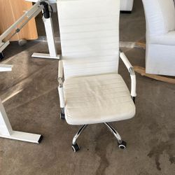White Desk Chair